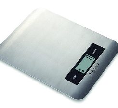 Sibel steel style 2  elektronische weegschaal touch screen