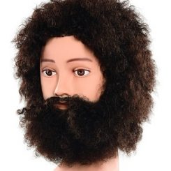 Sibel gustav mannelijk oefenhoofd met baard