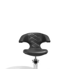 sibel sensualis kappersstoel zwart stervoet