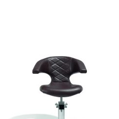 sibel sensualis kappersstoel bruin stervoet