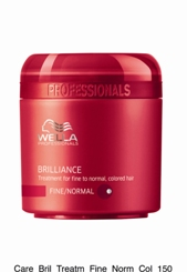 Wella Brilliance Masker Fijn/Normaal Haar 150ml