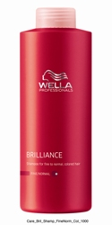 Wella Brilliance Shampoo Fijn/Normaal Haar 1000ml