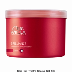Wella Brilliance Masker Dik Haar 500ml