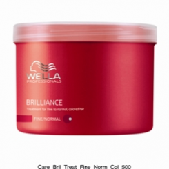 Wella Brilliance Masker Fijn/Normaal Haar 500ml