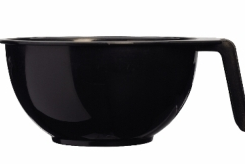 Sibel verfpotje met handvat zwart