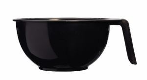 Sibel verfpotje met handvat zwart