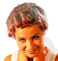 Sibel watergolfnet tulle bruin