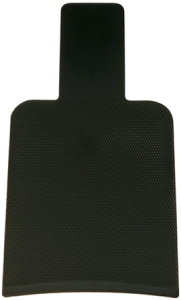 Sibel spatel plastiek zwart