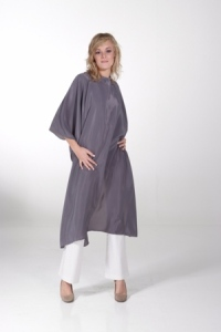 Sibel flexi kaplaken m/drukknopen grijs