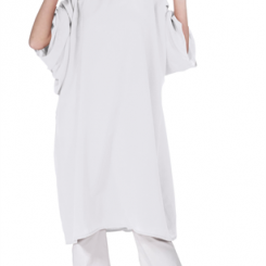 Sibel flexi kapmantel m/velcro wit