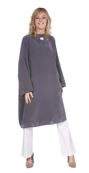 Sibel flexi kapmantel m/velcro grijs