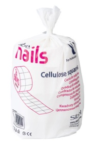 Sibel niet pluizende watte doekjes 2 x 500st 4x5cm