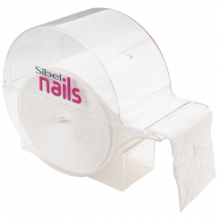 Sibel nageldoek dispenser rol 1000st 4x5cm