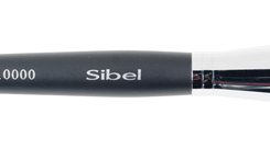 Sibel poederborstel ovale vorm