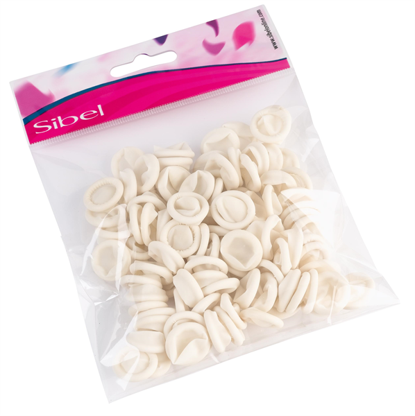 Sibel latex vingerbeschermers 100st m