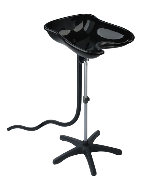 Sibel compact draagbare wastafel zwart transparant