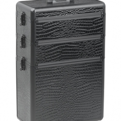 Sibel croco aluminium koffer 63x36x22cm
