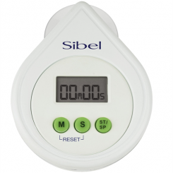 Sibel drop digitaal klokje wit