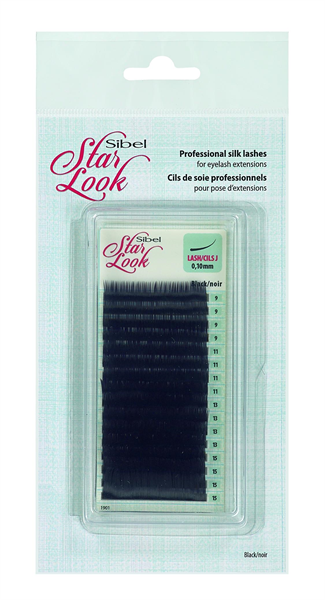 sibel star look lash ext. 16 rows 0.10mm 9.11.13.15