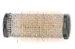 Sibel kruller metaal 28mm 12 stk zwart