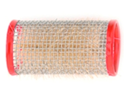 Sibel kruller metaal 36mm 12 stk rood