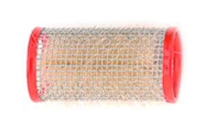 Sibel kruller metaal 36mm 12 stk rood