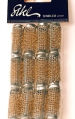 Sibel kruller metaal kort 13mm 12 stk goud