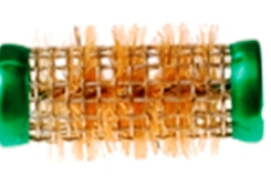 Sibel kruller metaal kort 15mm 12 stk groen