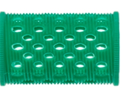 Sibel formlockkruller kort naalden 10 stk groen