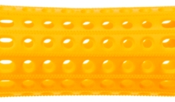 Sibel formlockkruller naalden 10 stk geel