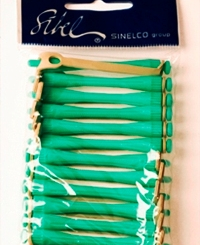 Sibel permanentkruller kort 12stk groen 8.5mm