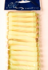 Sibel permanentkruller kort 12stk geel 11.5mm