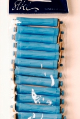 Sibel permanentkruller kort 12stk blauw 13mm