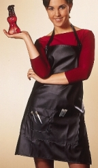 Sibel kappersschort carine zwart