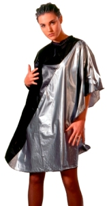 Sibel verflaken plastiek nora grijs/zwart