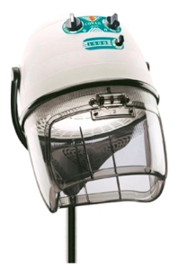 Sibel droogkap corail 1500 wit zonder voet