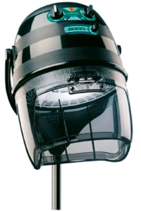 Sibel droogkap corail 1500 zwart zonder voet