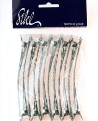 Sibel clip roestvrij gm 12 stk