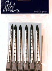 Sibel clip roestvrij mm 12 stk