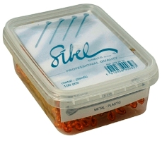 Sibel naalden metaal plastiek 70mm 100 stk