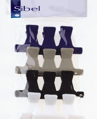 Sibel verdeelklem plastic km 12 stk ass