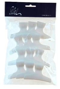 Sibel verdeelklem gm 12 stk wit