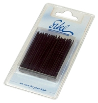 Sibel haardotspelden 45mm zwart krt/50stk