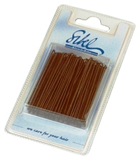 Sibel haardotspelden 65mm bruin krt/50stk