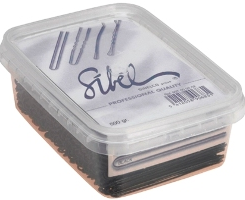 Sibel haardotspelden 70mm zwart doos 500gr