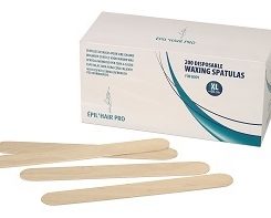 Sibel disposable wooden waxing spatulas xl 200pcs