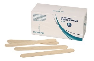 Sibel disposable wooden waxing spatulas xl 200pcs