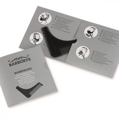 Sibel barberang display beard shaping comb 12st barburys
