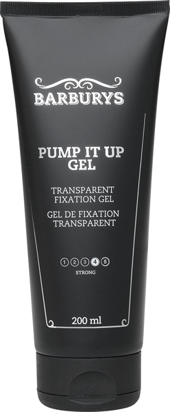 Sibel pump it up gel 200ml transparente fixatiegel barburys
