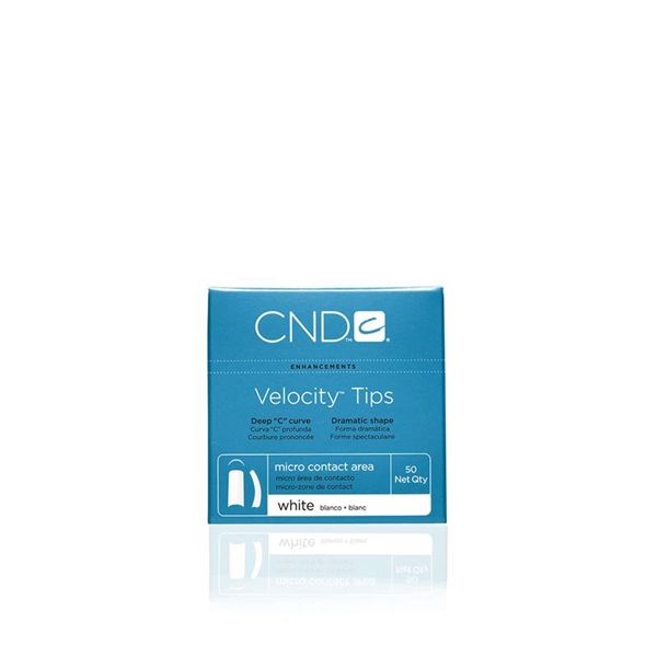CND Tips White Velocity 50st mt2